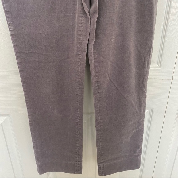 Banana Republic RYAN corduroy lavender pants straight fit Ankle length size 6 - Picture 4 of 14
